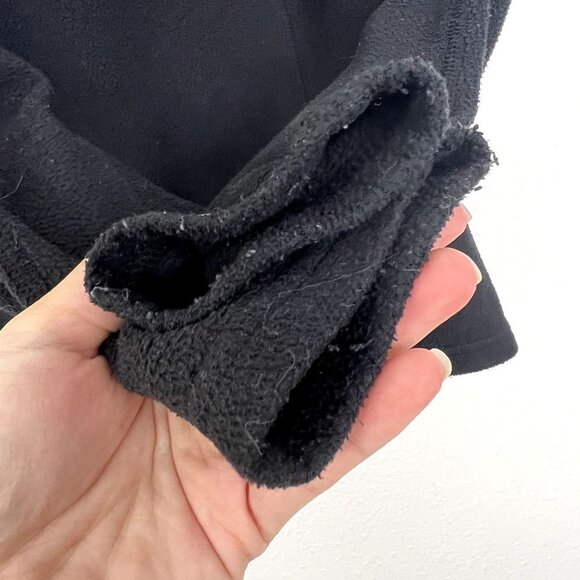 The North Face Womens Small Black Pink 1/4 Zip Fleece Pullover - Picture 8 of 8